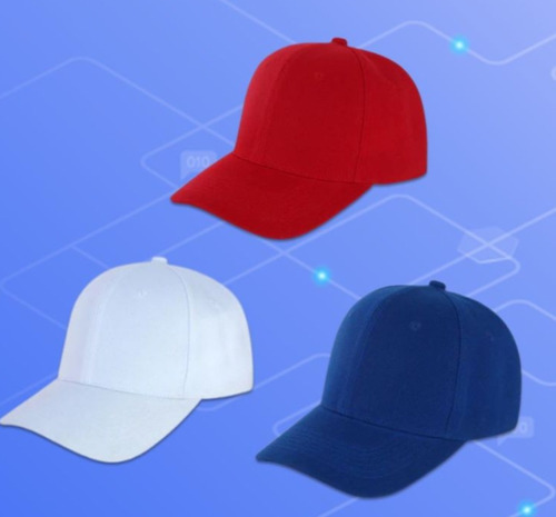 Gorras Unicolor Para Bordar