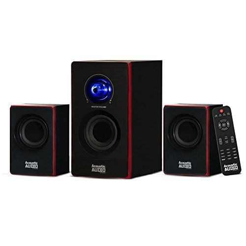 Acoustic Audio De Goldwood 2.1 Sistema De Altavoces Bluetoot