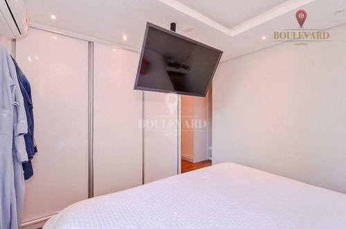 Imagem 7 de 30 de Cobertura No Residencial Joy, Com 2 Dormitórios À Venda, 96 M² Por R$ 678.000 - Vila Izabel - Curitiba/pr - Co0045