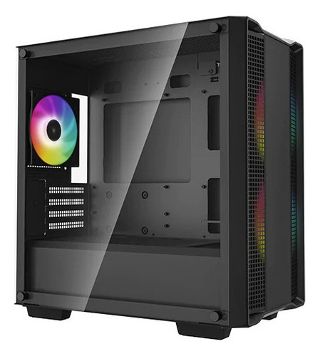 Gabinete de vidro Deepcool Cc360 m-ATX Argb S/Black Source