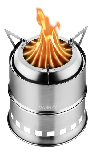 comprar Estufa De Camping Canway, Quemadora De Leña Portátil De Acer