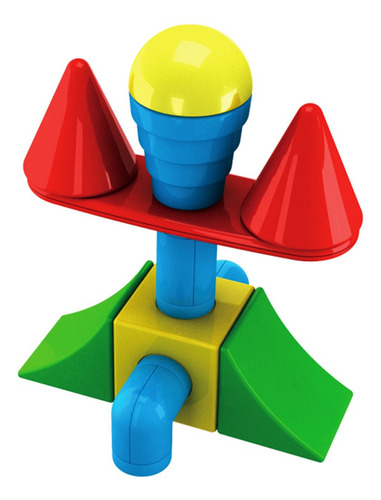 Juego De Construcción Mag  Er (20 Piezas), Modelo: 1