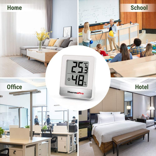 Termómetro Higrómetro Digital Thermopro Tp-49 Cultivo Indoor