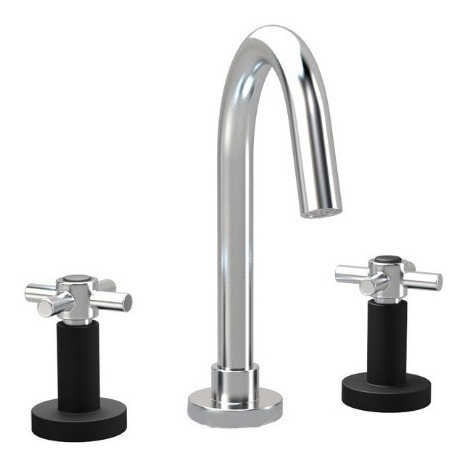 Imagen 5 de 8 de Griferia Bidet Baño Cierre Ceramico Grifmac Matte Negro