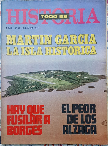 Todo Es Historia Martin Garcia La Isla Histórica Excelente (Usado)