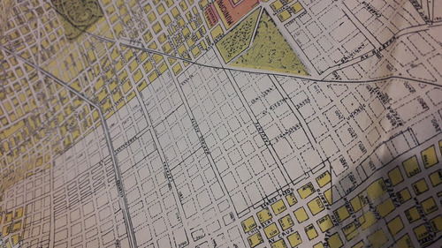 Antiguo Mapa Ciudad Buenos Aires Capital Federal Plano 1934 (Usado)