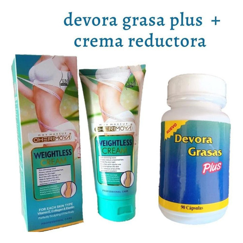 Devorador De Grasa Plus + Crema Reductora