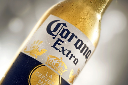 Imagen 2 de 4 de Cerveza Clara Corona Extra De 24 Botellas De 355ml C/u