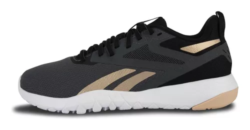 Privilegiado tema Por Tenis Reebok Negro Con Dorado | MercadoLibre 📦