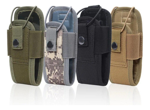 Walkie Talkie Talkie Molle Tactical 1000d, Funda Para Caza