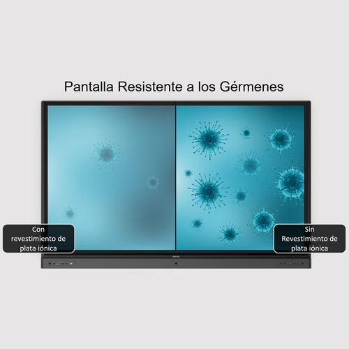Imagen 4 de 8 de Rp8601k Pantalla Interactiva 86 4k Uhd Corporativo/edu