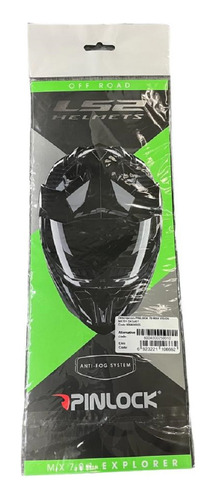 Accesorio Pinlock Antiempañante Para Casco Ls2 Mx701