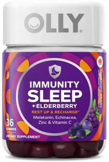 Olly Immunity Sleep + Elderberry 36 Gomitas De Sauco Y Zinc