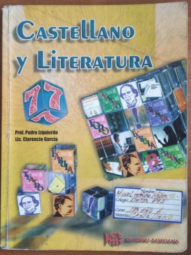 Castellano Y Literatura 7 / Pedro Izquierdo Y C. García
