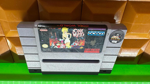 Cool World Snes Nintendo Original Garantizado *play Again (Reacondicionado)