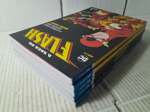 Lote 5 Hq Saga Do Batman Flash Panini + Brinde Superman Rjhm (Usado)