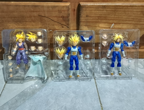Sh Figuarts Lote Gohan Vegeta Trunks Super Envio Gratis Mr34 (Usado)