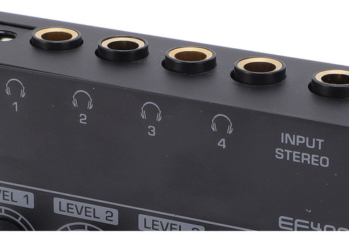 Amplificador Divisor De Auriculares Estéreo De Metal Portáti