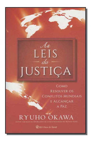 Leis Da Justiça, As, De Okawa, Ryuho. Editora Irh Press Do Brasil Editora Em Português