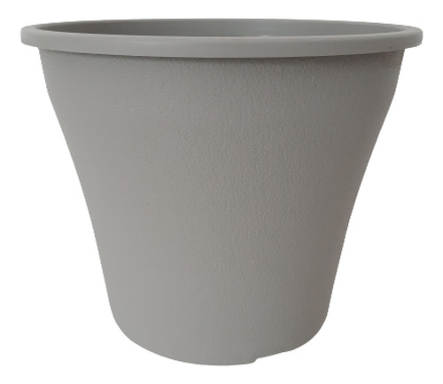 Maceta Plastico Matri Modelo Ivana Owen N35 Color Gris