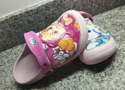 Crocs Niña Talle C12 Lila C12 (Usado)