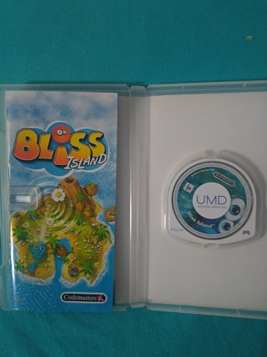 Jogo Psp Umd Bliss Island Completo Importado Do Japão (Usado)
