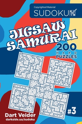 Libro Sudoku Jigsaw Samurai - 200 Hard Puzzles (volume 3)...