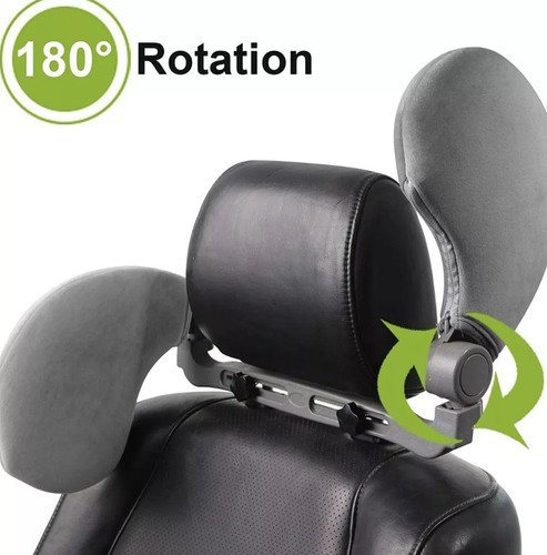 Almohada Cuello Viaje Soporte Reposa Cabezas Auto Respaldo