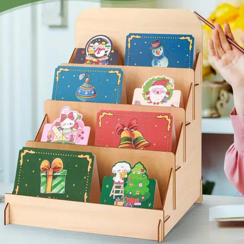Soporte De Exhibición Para Tarjetas De Felicitación,