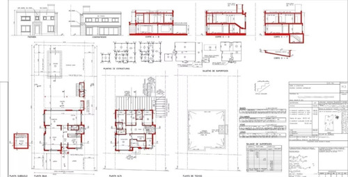 Dibujante Autocad Cadista Plano Municipal Planos En Gral. (Usado)