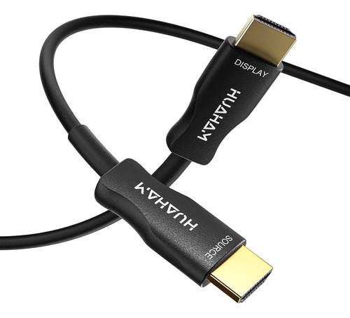 Huaham Cable Hdmi De Fibra Optica 8k De 48 Gbps De 10 Pies,