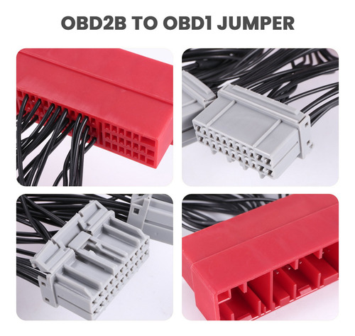 Adaptador De Arnés De Conversión Obd2b A Obd1 Ecu Para