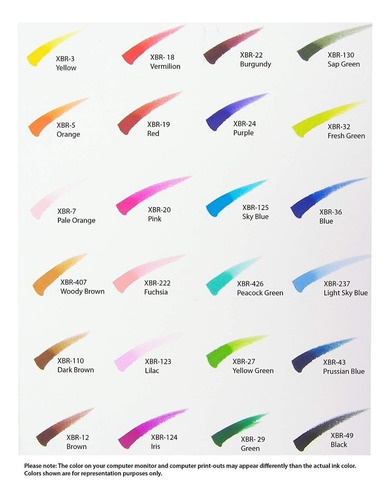 Marcadores Pincel Acuarelable Sakura Koi 6p Brush Pen Pastel