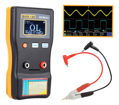 Mesr-100 Probador De Condensador V2, Probador De Condensador