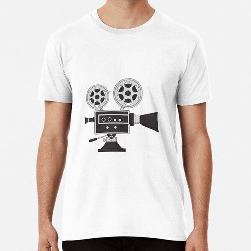 Remera Proyector De Cine Algodon Premium