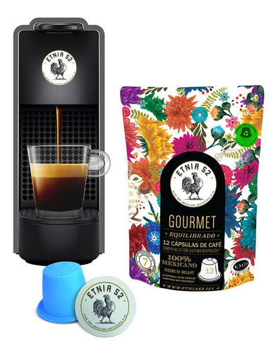 Imagen 4 de 7 de 12 Cápsulas De Café Etnia 52 Compatibles Con Nespresso®