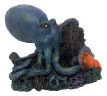 Comprar Adornos De Resina Para Peceras Acuarios. Pulpo. 11x9x8.5cm