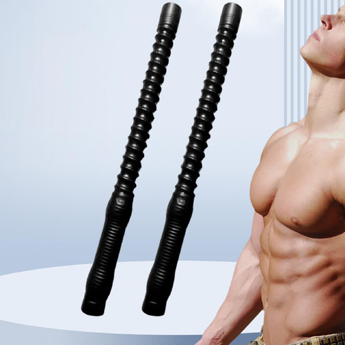 2x Fitness Bar Sticks 20 Inch Strength Training Portable