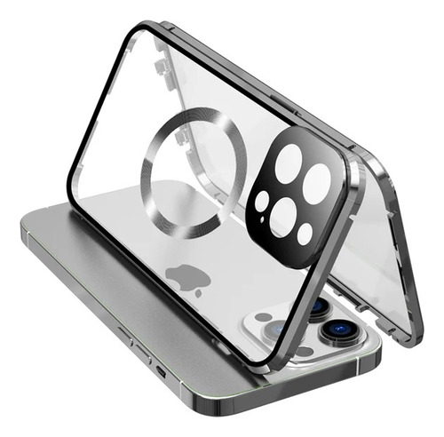 Case 360º Alumínio Para iPhone 12 13 14 15 Pro Pro Max