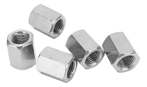 Kit De Tuercas De Acoplamiento Hexagonales, 5 Unidades, Plat