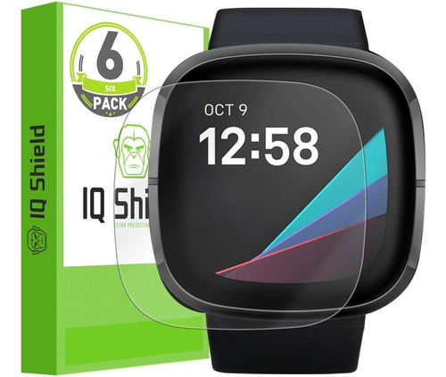 Iq Shield - Protector Pantalla Para Fitbit Versa 3/sense