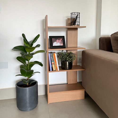 Estante Multiuso Sapateira Com Prateleiras Organizadora pequena porta livros quarto cozinha brinquedos plantas nicho