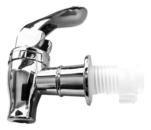 2 Llaves Plateadas Universales Para Garrafón, Válvula De 3/4 , Ideal Para Dispensador De Bebidas, Bidones, Jarras De Agua, Botellas, Y Bebederos Con Grifo De Acero Inoxidable Y Plástico