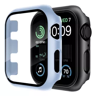 Funda Cristal Templado Para Apple Watch Serie 4/5/6/se 44mm