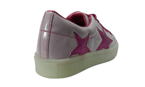 Zapatillas Plumita's C/glitter Luz Cargador Usb 2019