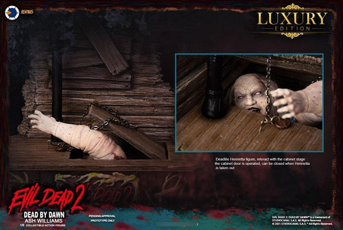 Ash Williams Luxury Edition - Asmus Toys - 1/6 - Evil Dead 2 (Usado)