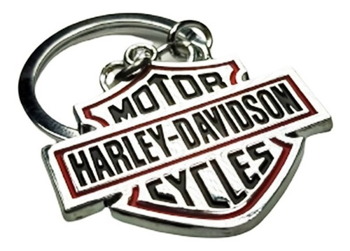 Harley Davidson Llavero De Metal