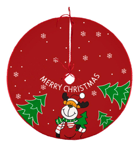 4 Falda Del Árbol De Navidad, Cubierta De La Base Alce 60cm