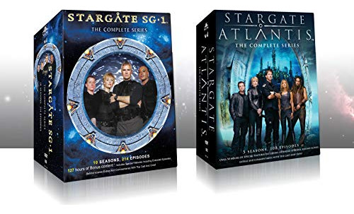 Stargate Sg-1  Stargate Atlantis Paquete Completo N77gh