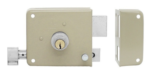 Imagen 1 de 3 de Cerradura Chapa Derecha Phillips Puerta Calle Exterior